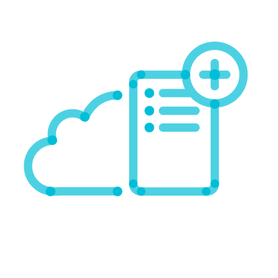 Cloud Disaster recovery icon