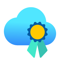CAF - Cloud certification icon